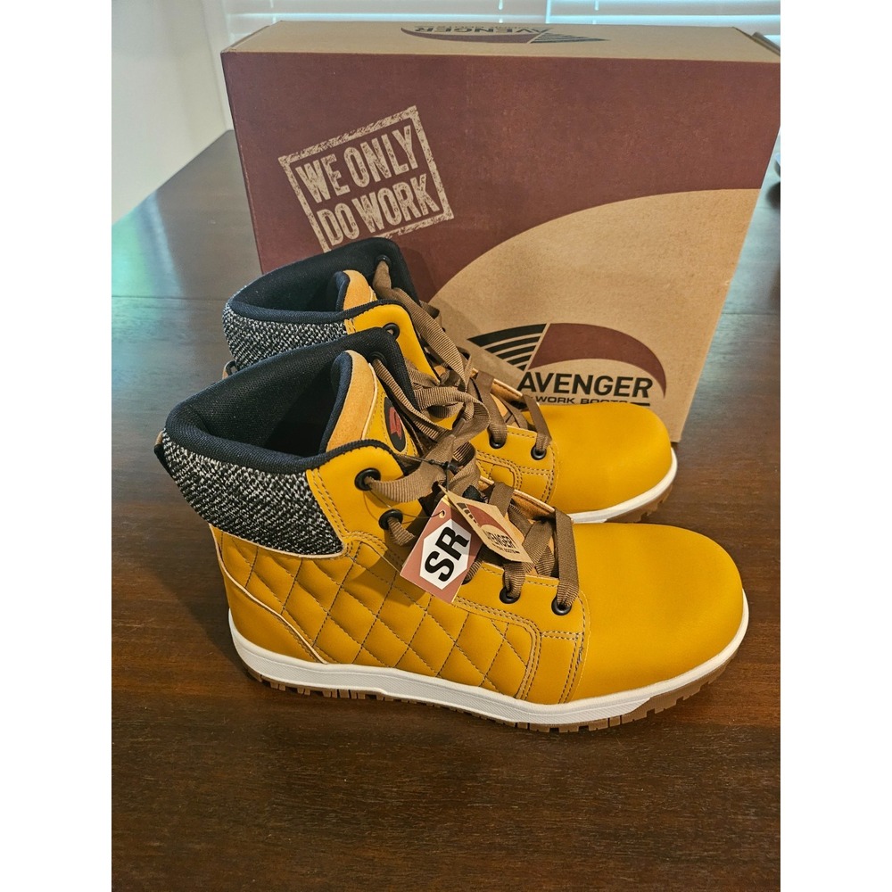 Stylish Avenger Women's Steel Toe Work Boot/Boots US Size 9.5 M New Never‎ Worn
